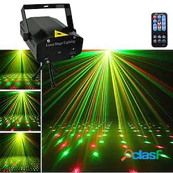 mini proiettore stroboscopico a colori star sky luce laser
