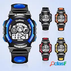 orologio digitale per uomo da uomo analogico casual in