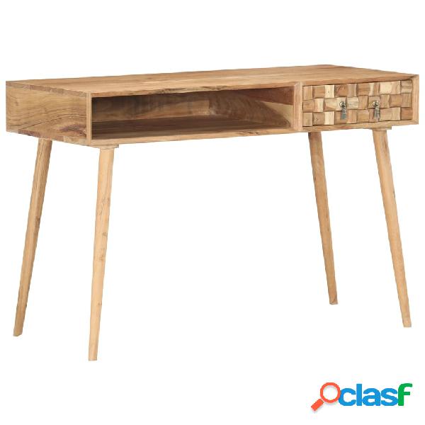 vidaXL 287438 Writing Desk 115x50x76 cm Solid Acacia Wood