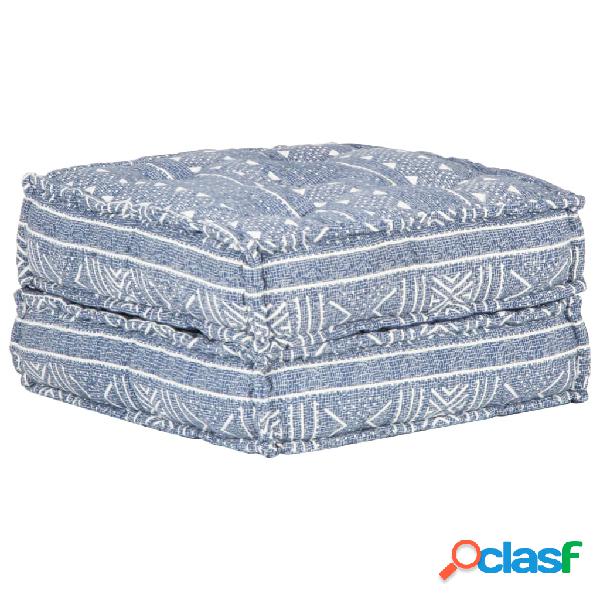 vidaXL 287711 Pouffe 60x70x36 cm Indigo Fabric