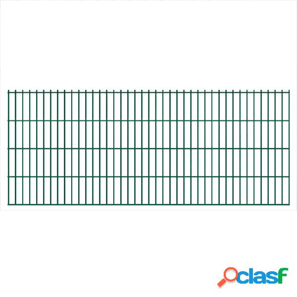 vidaXL 2D Pannelli Recinzione Giardino 2,008x0,83 m 4 m
