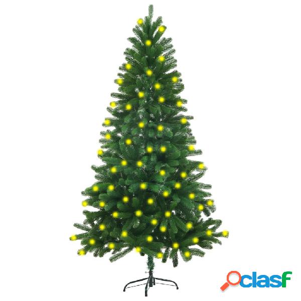 vidaXL Albero di Natale Artificiale con Luci a LED 150 cm