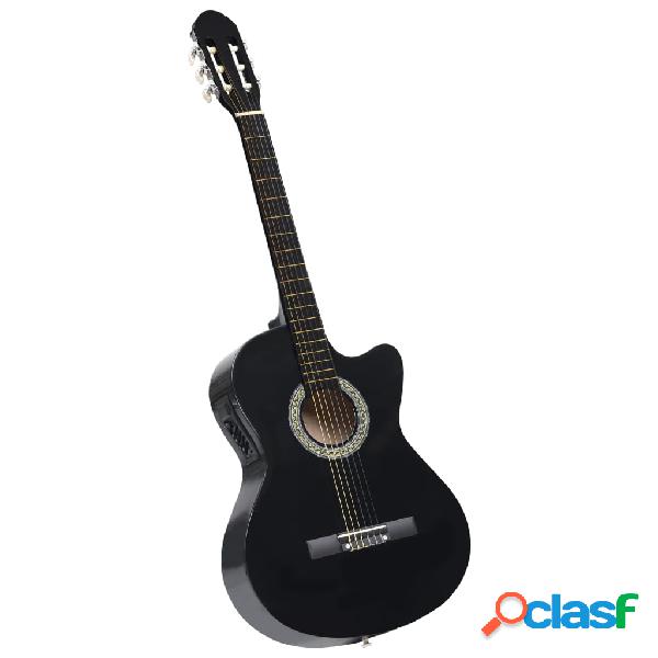 vidaXL Chitarra Classica Western con Equalizzatore e 6 Corde
