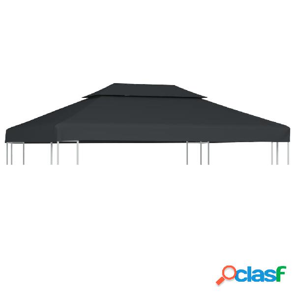 vidaXL Copertura Superiore per Gazebo a 2 Strati
