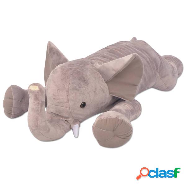 vidaXL Elefante Giocattolo di Peluche XXL 120 cm