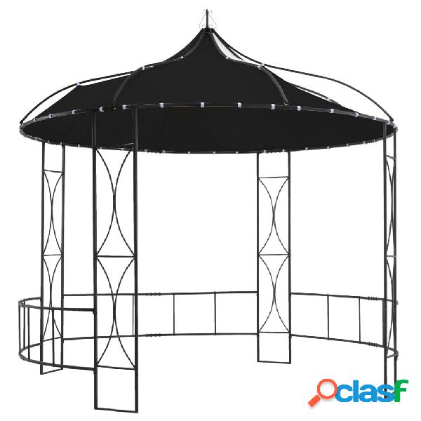 vidaXL Gazebo 300x290 cm Antracite Rotondo