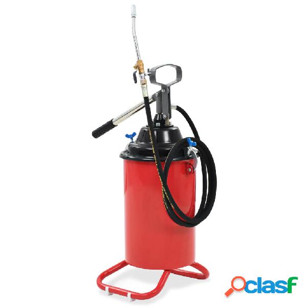 vidaXL Ingrassatore a Pompa Manuale da 12 L