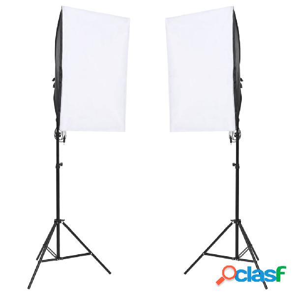 vidaXL Luci Professionali da Studio 2 pz 40x60 cm