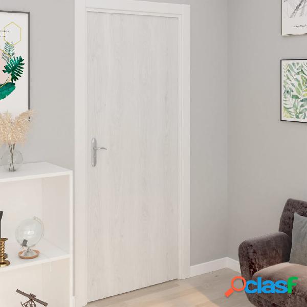 vidaXL Pellicole Autoadesive per Porte 4 pz Legno Bianco