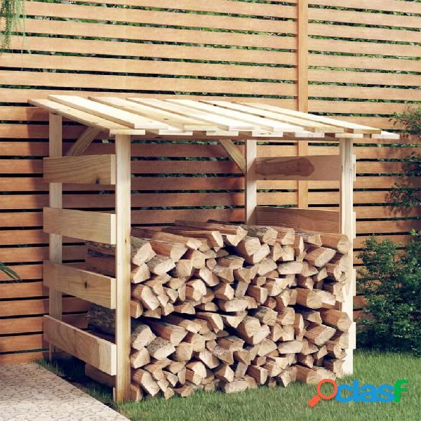 vidaXL Pergola con Tetto 100x90x100 cm in Legno di Pino