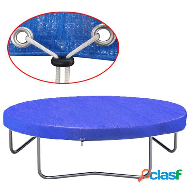vidaXL Telo Copertura per Trampolino Elastico in PE 360-367