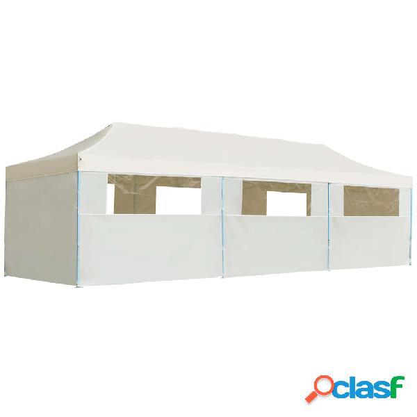 vidaXL Tenda Pieghevole Pop-Up con 8 Pareti Laterali 3x9 m