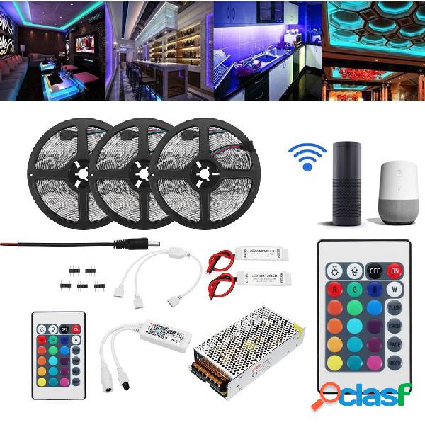 15M 2835 RGB flessibile IP65 Smart Wifi Control APP LED Kit