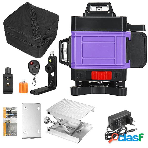 16 Line 4D Green Light Laser Livella a bolla automatica