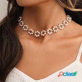 1pc Chain Necklace Women's Gift Daily Birthday Party Classic