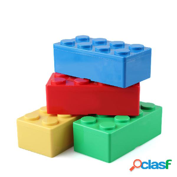 1pc Immagazzinaggio creativo Scatola Vanzlife Building Block