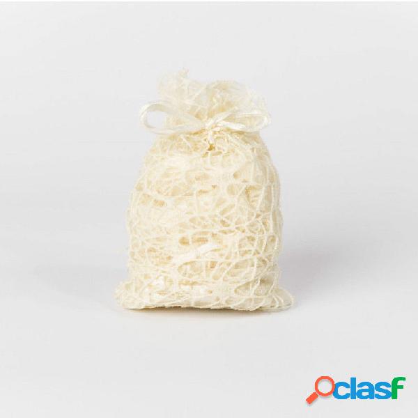 24 PZ. SACCHETTI RETE ORGANZA PORTA CONFETTI MATRIMONIO