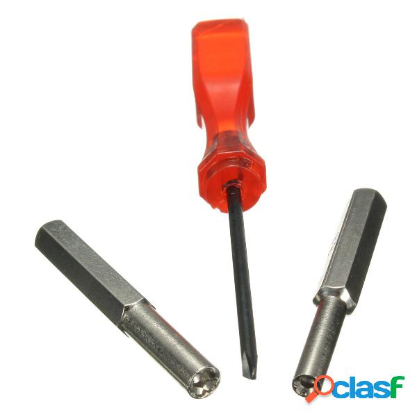 3.8mm + 4.5mm + Triwing Security cacciavite Set di bit per