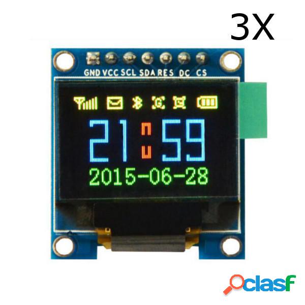 3 pezzi 0,95 Pollici 7pin Full Color 65K colori SSD1331 OLED