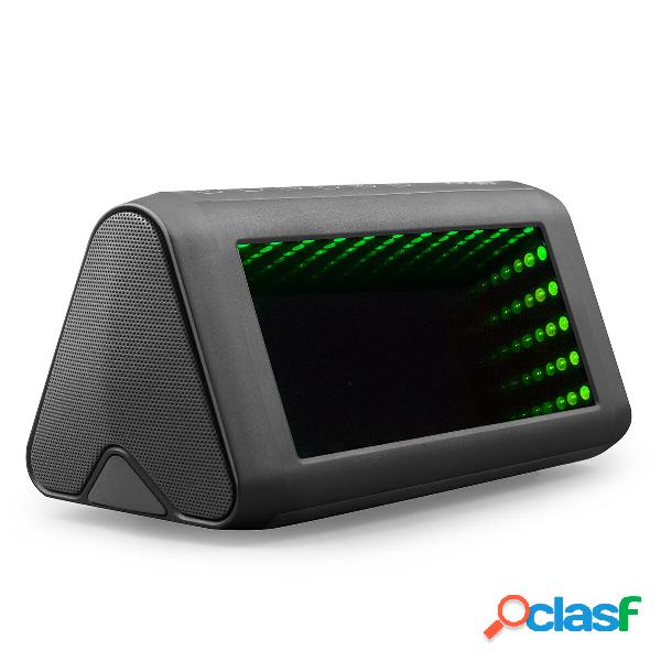 3D LED Specchio Bluetooth Luce per altoparlante Portatile da