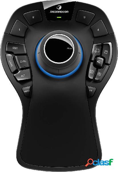 3Dconnexion SpaceMouse Pro Mouse wireless Senza fili (radio)