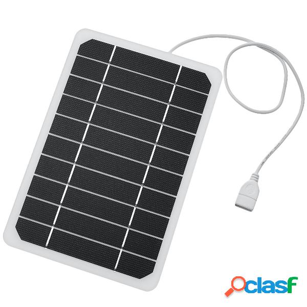 5V 1200mAh Portatile solare Scheda di ricarica del pannello
