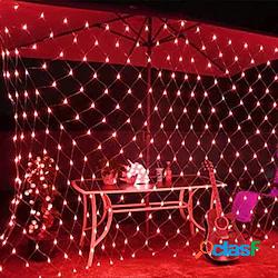 6x4m luci stringa netta 880 led luci stringa rete da pesca
