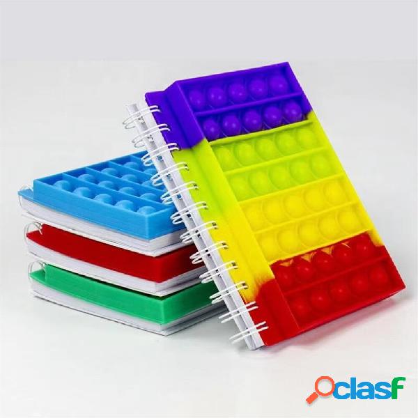 A5 Decompression Notepad Sensory Bubble Fidget Toys Press
