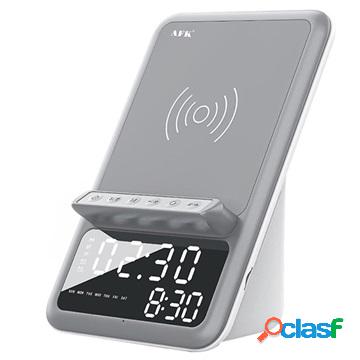 AFK BT512 Radio Clock / Bluetooth Speaker with Wireless