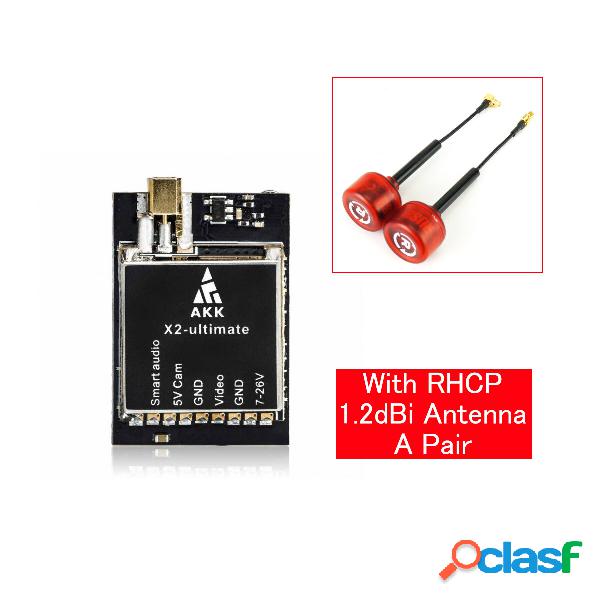 AKK X2-ultimate 25mW / 200mW / 600mW / 1200mW 5.8GHz 37CH AV