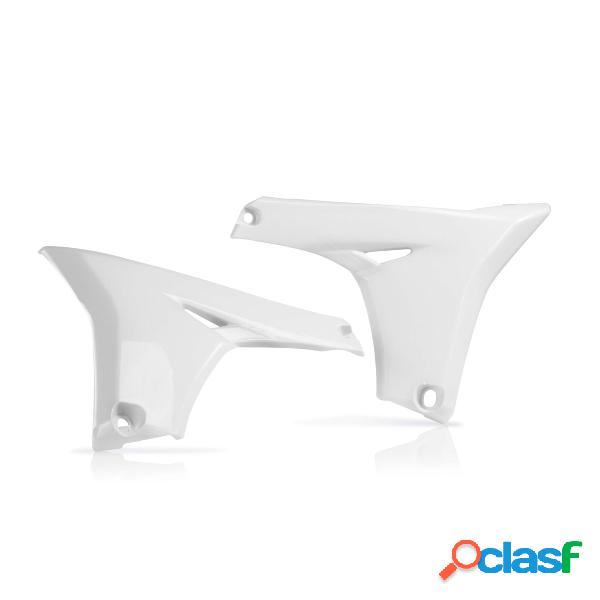 Acerbis 2x fianchi radiatore inf bianco
