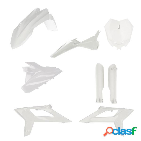 Acerbis full kit plastiche beta bianco