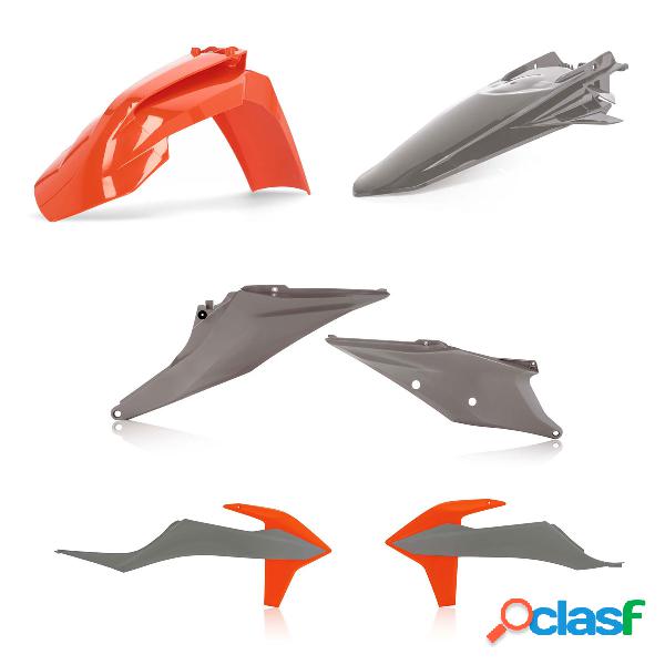 Acerbis kit plastic grey/orange
