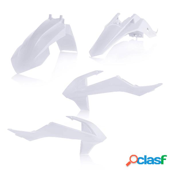 Acerbis kit plastic sx bianco