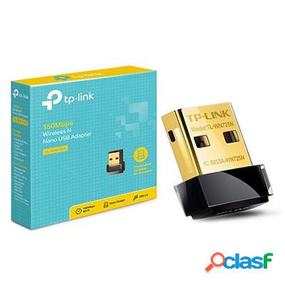 Adattatore Wi-Fi Tp-Link TL-WN725N N150 Nano wireless USB