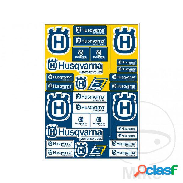 Adesivi moto blackbird racing 5076hs sponsor husqvarna