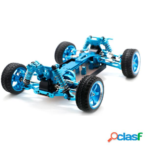 Aggiornato CNC Metallo RC Auto Telaio w/Differenziale In