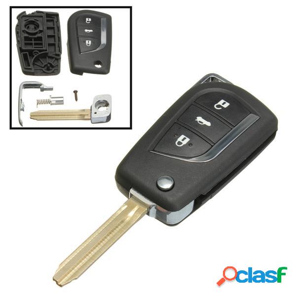 Auto chiave a distanza copertura fob 3 pulsante di