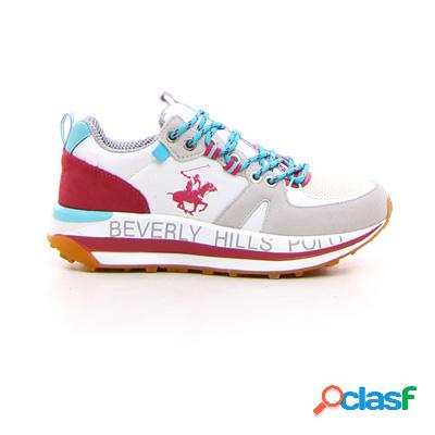 BEVERLY HILLS Sneaker - bianco fuxia