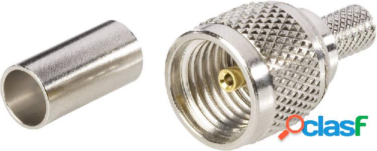 BKL Electronic 0407000/D 0407000/D Connettore Mini UHF Spina