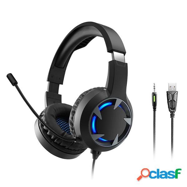 Bakeey Wired cuffia Cuffie stereo da gioco surround con