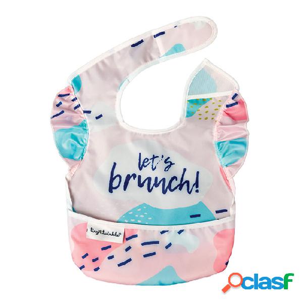 Bavaglino repeltex con tasca Tiny Twinkle Lets Brunch