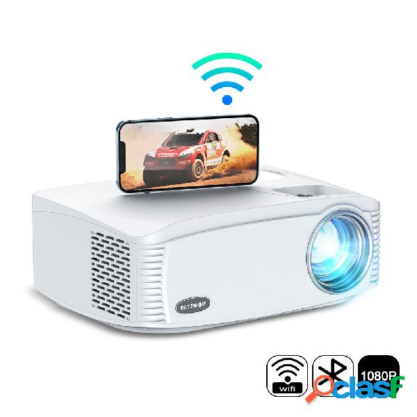 BlitzWolf®BW-VP15 1080P proiettore WIFI Cast Screen 3D