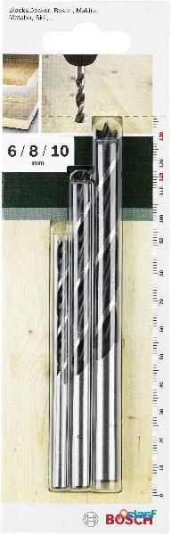 Bosch Accessories 2609255308 Kit punte a spirale da legno 3