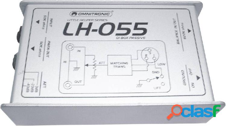 Box DI passivo 1 canale Omnitronic LH-055