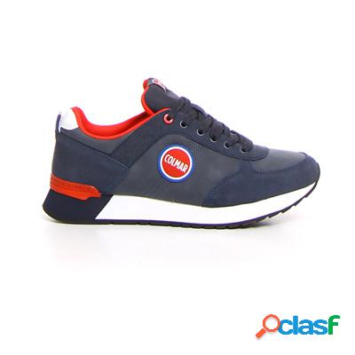 COLMAR Travis Colors Boost sneaker - navy rosso