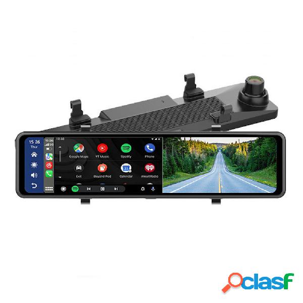 CP06 11.26 Pollici 2K + 1080P Dash Cam Car DVR Carplay