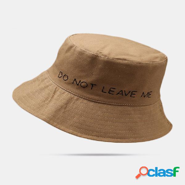 Cappelli a secchiello da pescatore ricamati con lettera a