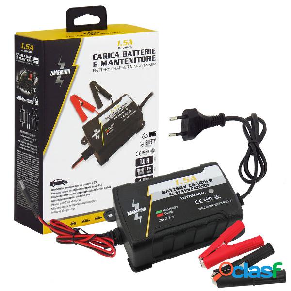 Carica batteria Premium Mod 237s 1,5A - ZIM&MANN