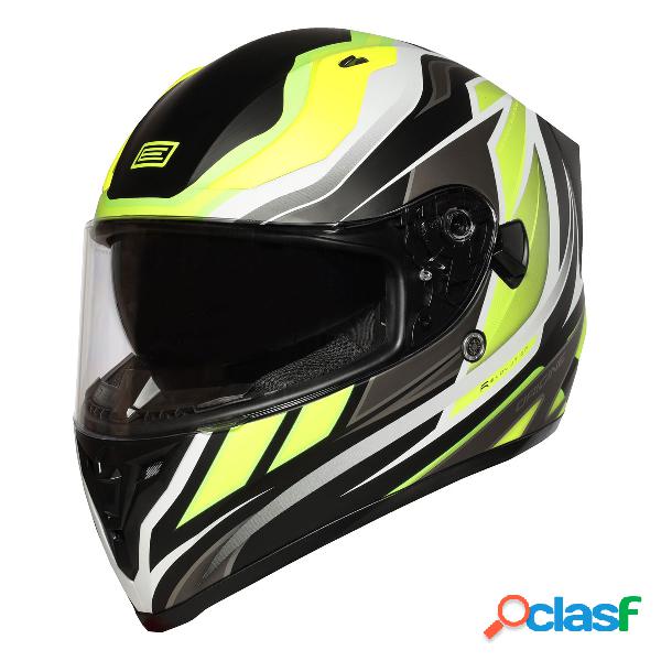 Casco integrale origine strada revolution giallo / titanio /